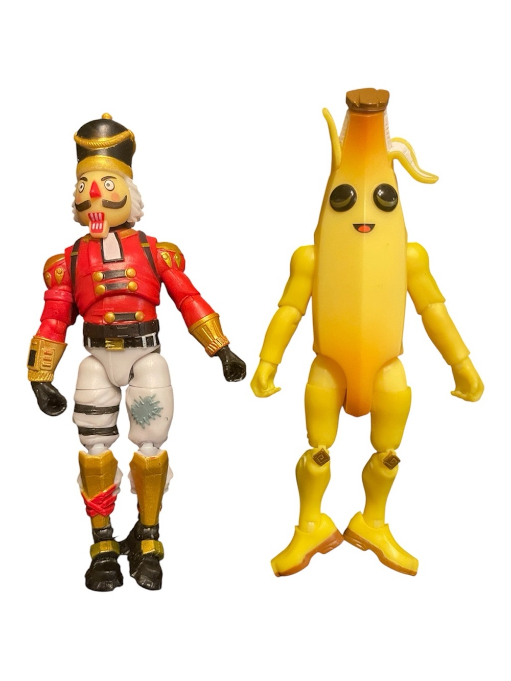 Fortnite Action Figure Lot of 6 -Peely DJ Yonder Leviathan Rust Lord Jazwares 4” - Picture 3 of 5
